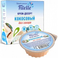 Крем-десерт "Кокосовый", Fitelle (100г)